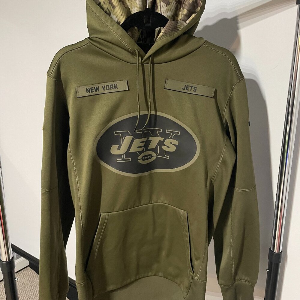 NY Jets Salute to Service Club Pullover Hoodie